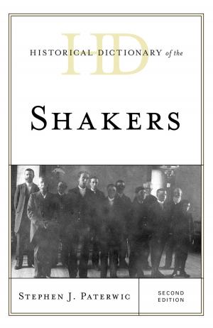 Cover of the book Historical Dictionary of the Shakers by Eric Paul Roorda