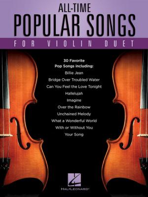 Cover of the book All-Time Popular Songs for Violin Duet by Johann Sebastian Bach