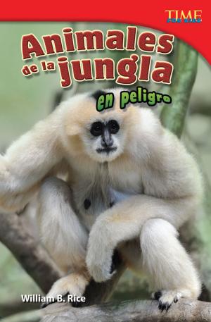 Book cover of Animales de la jungla en peligro