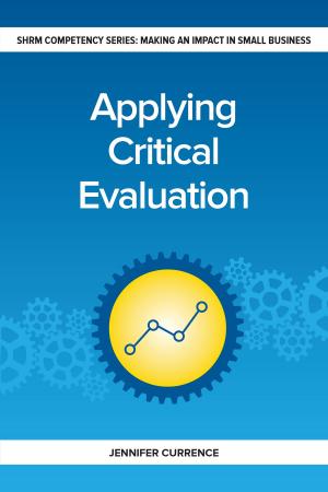 Cover of the book Applying Critical Evaluation by Teresa A. Daniel, Gary S. Metcalf