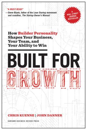 Cover of the book Built for Growth by Harvard Business Review
