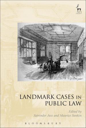 Cover of the book Landmark Cases in Public Law by David Fraser
