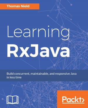 Cover of the book Learning RxJava by Federico Giannini