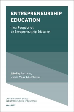 Cover of the book Entrepreneurship Education by 