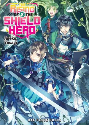 Book cover of The Rising of the Shield Hero Volume 08