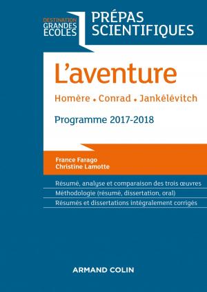 Book cover of L'Aventure - Homère - Conrad - Jankélévitch