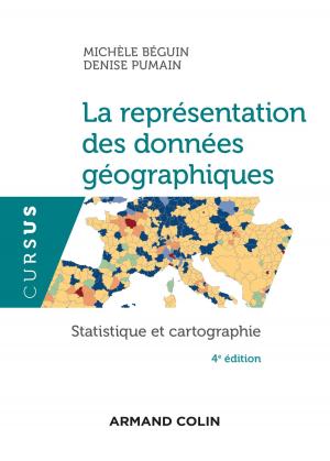 Book cover of La représentation des données géographiques - 4e éd.