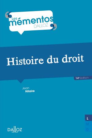 Cover of the book Histoire du droit. Introduction historique au droit et Histoire des institutions publiques by Ferdinand Mélin-Soucramanien