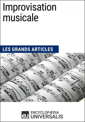Cover of the book Improvisation musicale by Encyclopaedia Universalis
