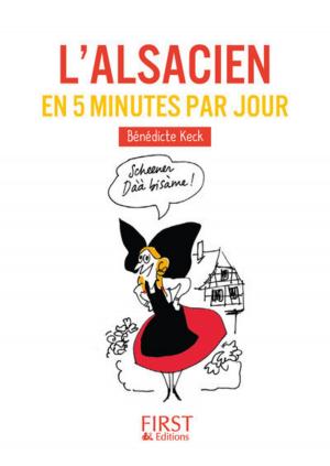 Cover of the book Petit Livre - L'alsacien en 5 minutes par jour by LONELY PLANET FR