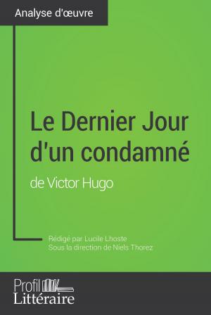 Cover of the book Le Dernier Jour d'un condamné de Victor Hugo (Analyse approfondie) by Nicolas Stetenfeld, Niels Thorez, Profil-litteraire.fr