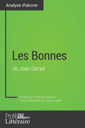 Cover of the book Les Bonnes de Jean Genet (Analyse approfondie) by Etienne Meunier, Profil-litteraire.fr