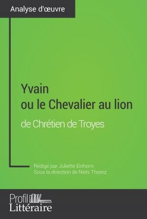 Cover of the book Yvain ou le Chevalier au lion de Chrétien de Troyes (Analyse approfondie) by Nicolas Stetenfeld, Niels Thorez, Profil-litteraire.fr