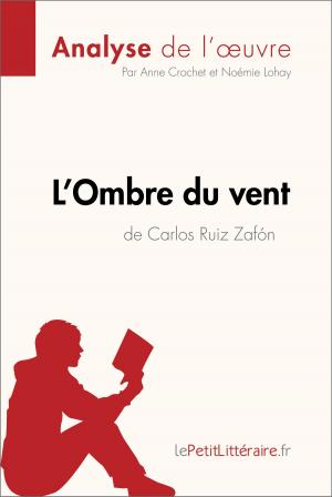 Cover of the book L'Ombre du vent de Carlos Ruiz Zafón (Analyse de l'oeuvre) by Mélanie Kuta, lePetitLittéraire