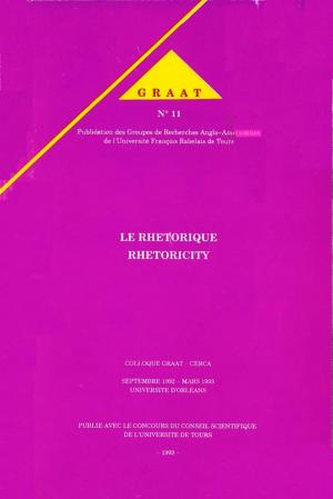 Cover of the book La rhétorique – Rhetoricity by Collectif