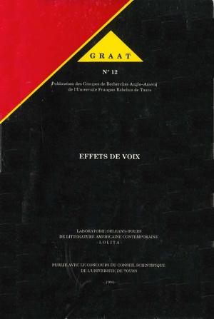Cover of Effets de voix