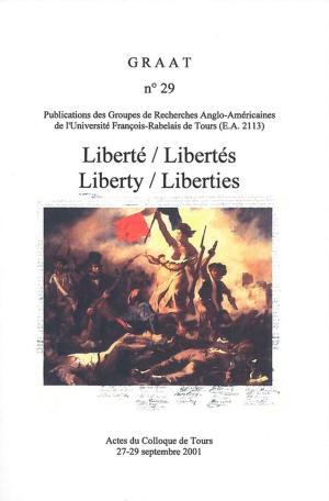 Cover of the book Liberté / Libertés by Collectif