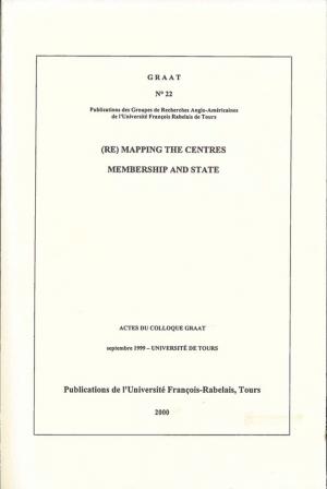 bigCover of the book (Re)Mapping the centres Membership and State by 