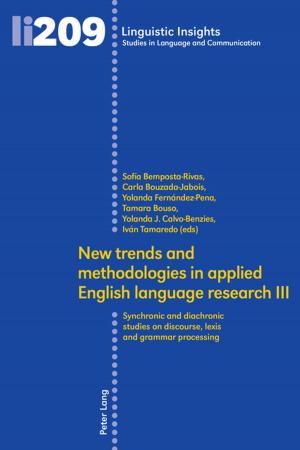 Cover of the book New trends and methodologies in applied English language research III by 