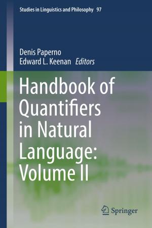 Cover of the book Handbook of Quantifiers in Natural Language: Volume II by Faustino Savoldi, Mauro Ceroni, Luca Vanzago