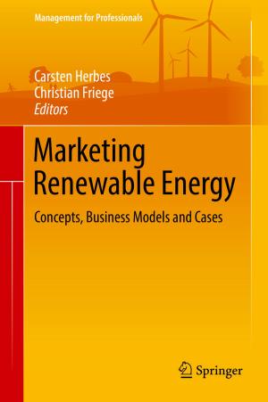 Cover of the book Marketing Renewable Energy by Neus Evans, Michelle Lasen, Komla Tsey