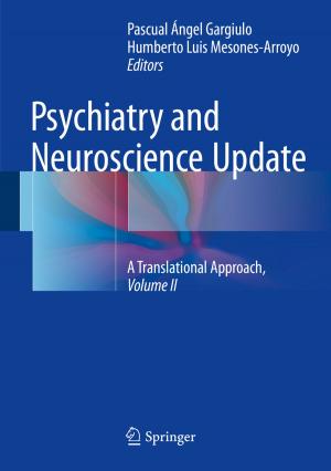 Cover of the book Psychiatry and Neuroscience Update - Vol. II by Jorge Gamboa