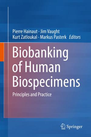 Cover of the book Biobanking of Human Biospecimens by Rene Erlin Castillo, Humberto Rafeiro