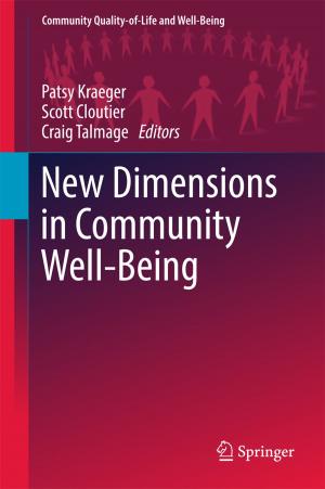 Cover of the book New Dimensions in Community Well-Being by Nick T. Thomopoulos