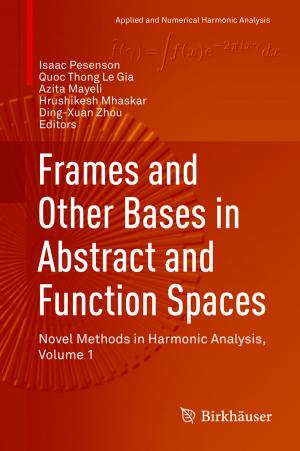 Cover of the book Frames and Other Bases in Abstract and Function Spaces by Filippo Gazzola, Alberto Ferrero, Maurizio Zanotti