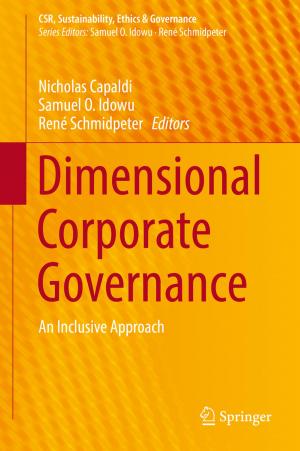 Cover of the book Dimensional Corporate Governance by G. S. R. Murthy