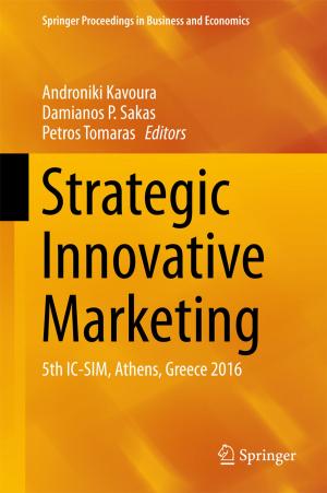 Cover of the book Strategic Innovative Marketing by Marke Ahonen
