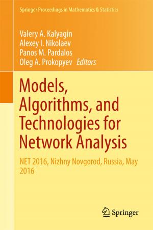 Cover of the book Models, Algorithms, and Technologies for Network Analysis by Erkko Autio, László Szerb, Zoltan Acs