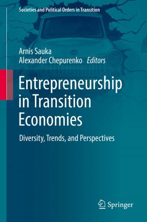Cover of the book Entrepreneurship in Transition Economies by Manuel Enrique Pardo Echarte, Odalys Reyes Paredes, Valia Suárez Leyva