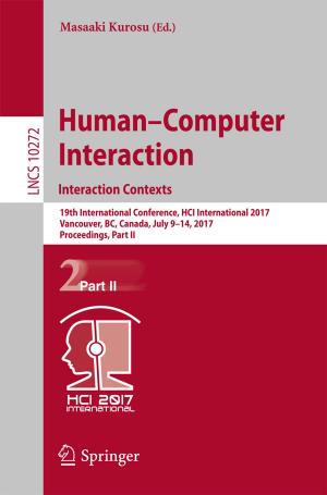 Cover of the book Human-Computer Interaction. Interaction Contexts by Edmond C. Prakash, Madhusudan Rao