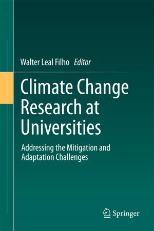 Cover of the book Climate Change Research at Universities by 