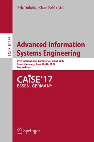 Cover of the book Advanced Information Systems Engineering by Wolf Kleinert