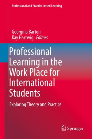 Cover of Professional Learning in the Work Place for International Students