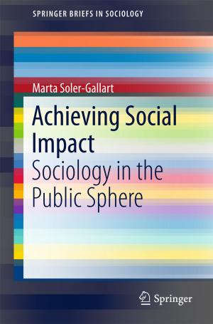Cover of the book Achieving Social Impact by Viorel Barbu, Giuseppe Da Prato, Michael Röckner