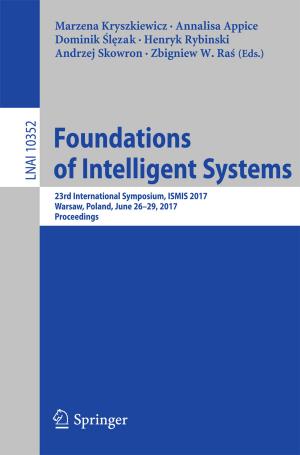 Cover of the book Foundations of Intelligent Systems by Susan Reid