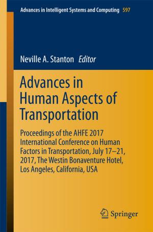 Cover of the book Advances in Human Aspects of Transportation by Takashi Kudo, Kenneth L. Davis, Rafael Blesa Gonzalez, David George Wilkinson
