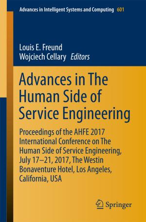 Cover of the book Advances in The Human Side of Service Engineering by Vincenzo Morabito