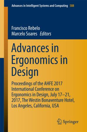 Cover of the book Advances in Ergonomics in Design by Yeshwant Ramchandra Mehta