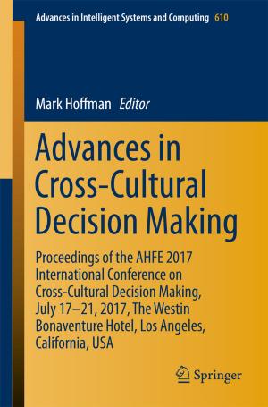 Cover of the book Advances in Cross-Cultural Decision Making by Oliver Keszocze, Robert Wille, Rolf Drechsler