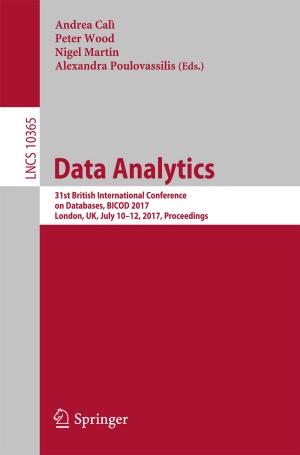 Cover of the book Data Analytics by Olimpia Meglio, Kathleen Park, Svante Schriber