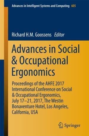 Cover of the book Advances in Social & Occupational Ergonomics by Anna Fricker