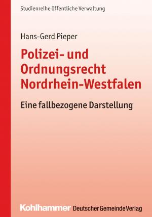 Book cover of Polizei- und Ordnungsrecht Nordrhein-Westfalen