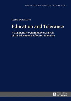 Cover of the book Education and Tolerance by Saskia Zinsser-Krys