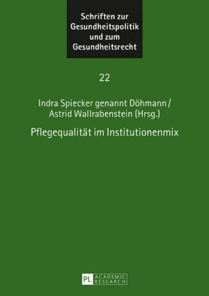 Cover of the book Pflegequalitaet im Institutionenmix by Stefan Knauß