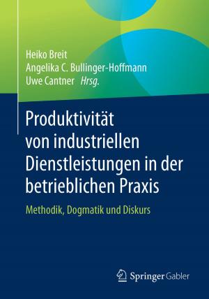 Cover of the book Produktivität von industriellen Dienstleistungen in der betrieblichen Praxis by Dagmar Mack, Dominic Vilberger