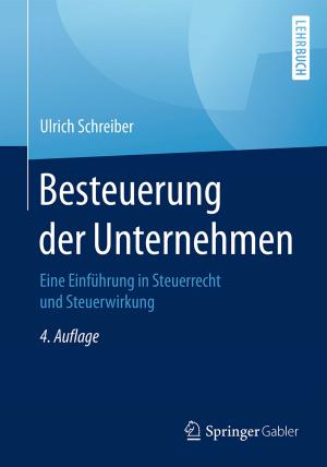 Cover of the book Besteuerung der Unternehmen by Christoph Moss, Jill-Catrin Heurich